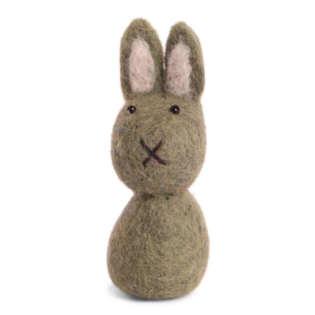 En Gry & Sif Bunny Small Green with Hanger