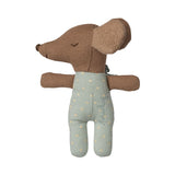 Maileg Sleepy-Wakey Baby Mouse - Dotty Blue - PREORDER - due October