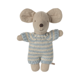 Baby Mouse in Carry Cot - Blue - PREORDER - due October