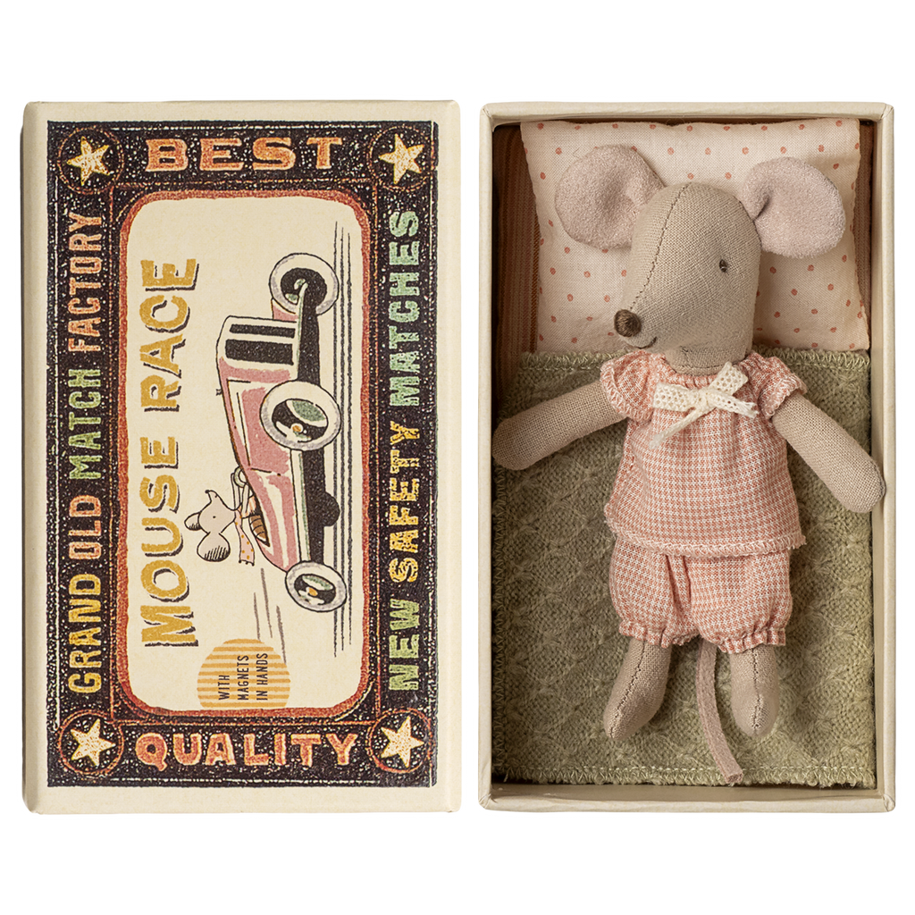Maileg Little Sister Mouse in Matchbox - PREORDER - due November