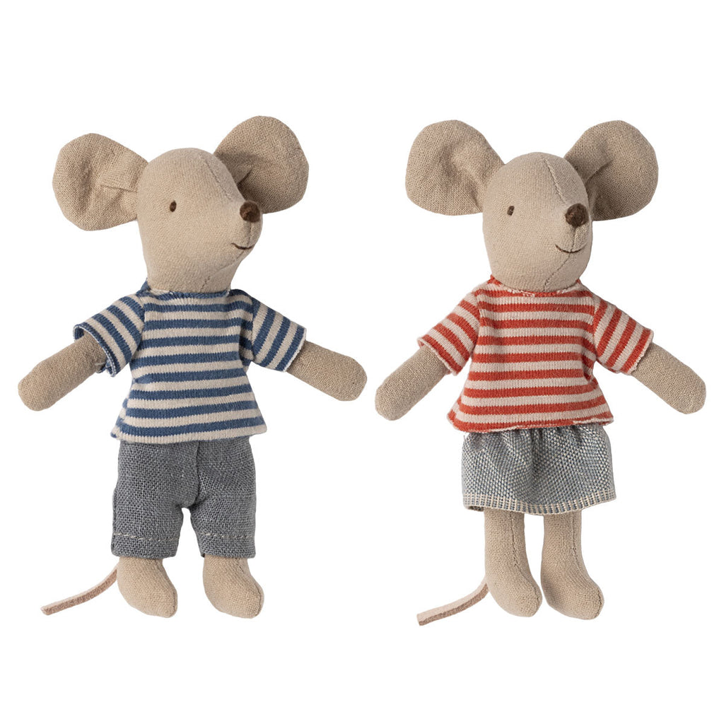 Maileg LouiMax and Stella, Little Brother and Sister mice - PREORDER - due November