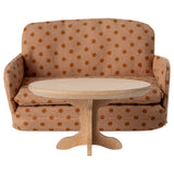 Maileg Oval Coffee Table, Mouse - Natural - PREORDER - due September