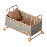 Maileg Cot Bed, Micro - Powder  - PREORDER - due September