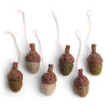 En Gry & Sif Green acorns Set of 6