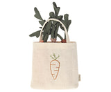 Maileg Carrots in a Shopping Bag