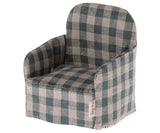 Maileg Chair Green Check