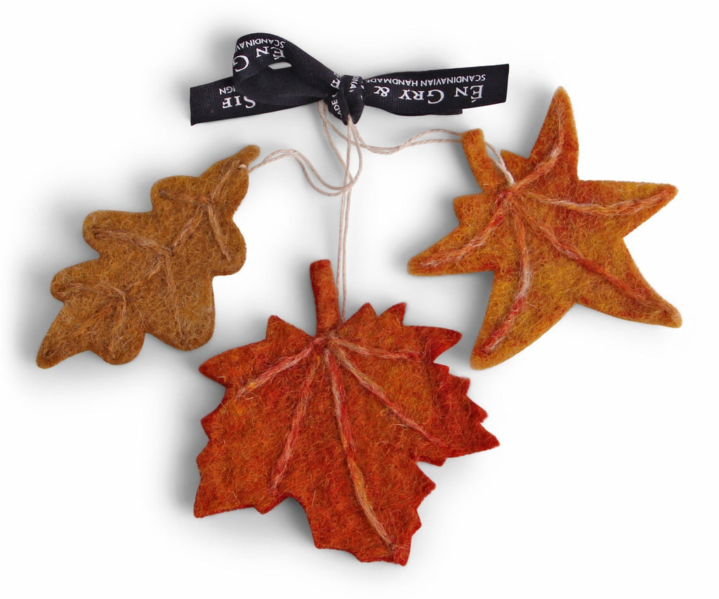 En Gry & Sif Autumn Leaves - Set of 3