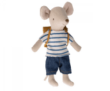 Maileg Big Brother Tricycle Mouse Bag - Magnetic