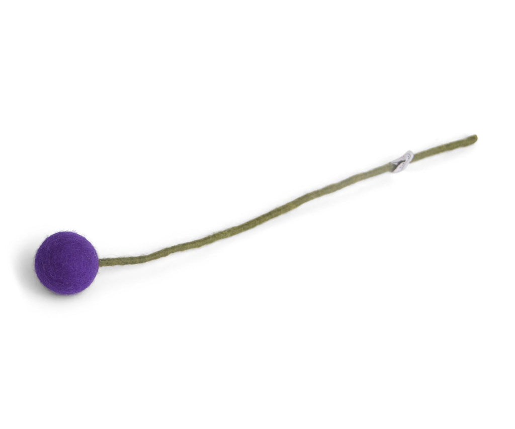 En Gry & Sif Flower Bright Purple Ø:3cm