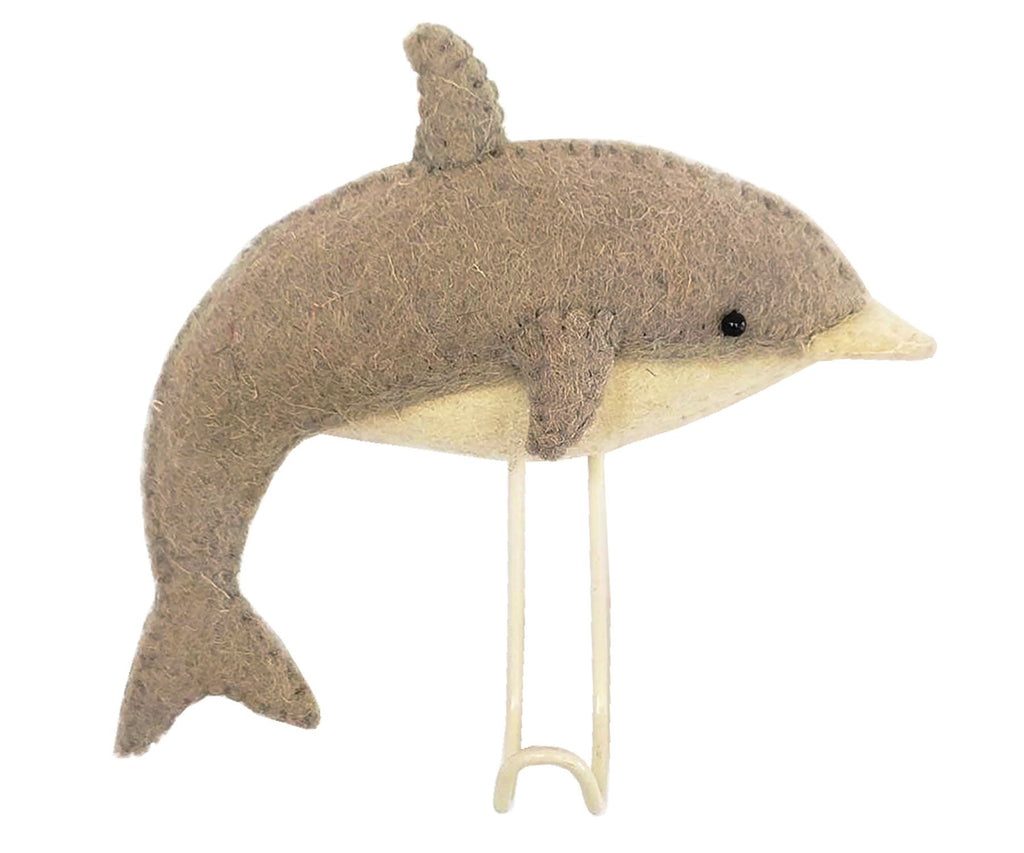 Fiona Walker England Dolphin Coat Hook