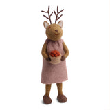 En Gry & Sif Big Brown Girl Reindeer Berries