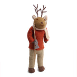 En Gry & Sif Big Brown Boy Reindeer Fishing Pole