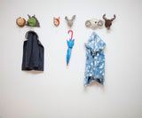 Fiona Walker England Dino Triceratops Animal Head Coat Hook