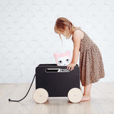 ooh noo Toy Chest on Wheels Blackboard