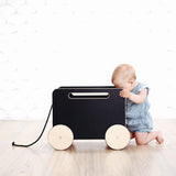 ooh noo Toy Chest on Wheels Blackboard