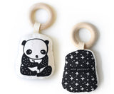 Wee Gallery Teething Ring - Panda