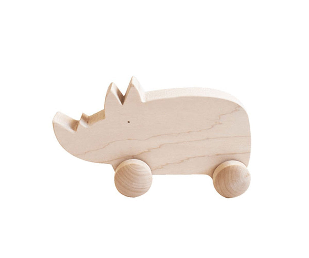 Tangerine Studio Wooden Rhino