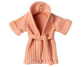 Maileg Bathrobe Coral - Mouse