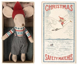 Maileg Big Brother Christmas Matchbox Mouse