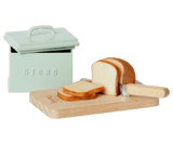 Maileg Miniature Bread Box with Cutting Board & Knife