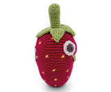 Myum Veggy Toys Billy The Strawberry Baby Rattle