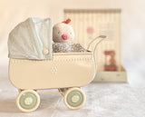 Maileg Ginger Baby Set + Pram Micro Size