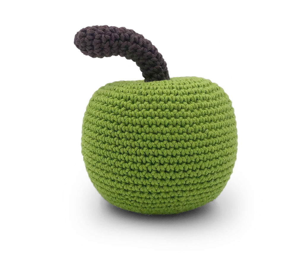 Myum Veggy Toys Newton Apple Baby Rattle