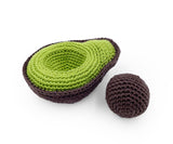 Myum Veggy Toys Advocado Baby Rattle