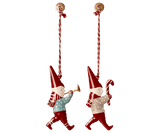 Maileg Metal Pixies Ornament Set of Two