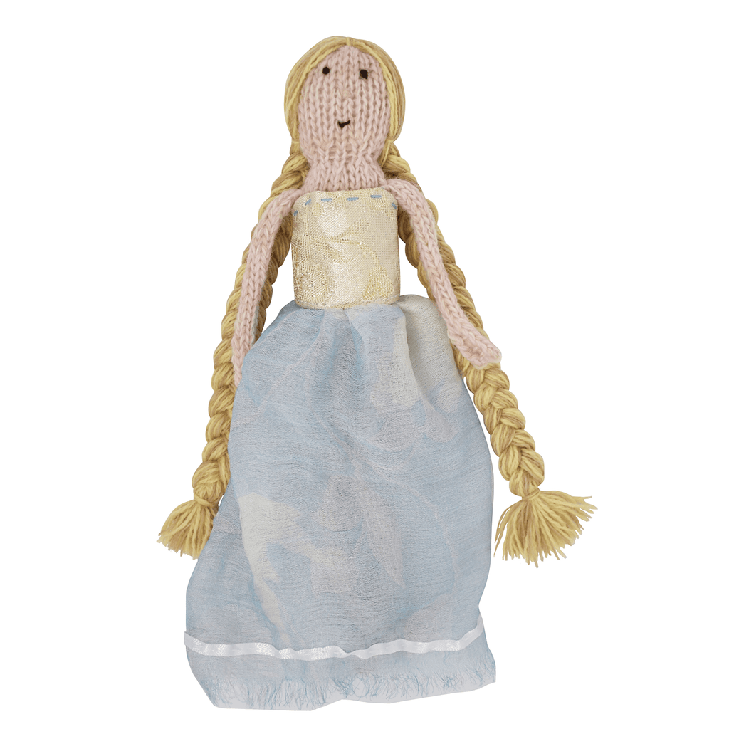 Laura Long Hand Knitted Rapunzel Doll - Bijou Lifestyle