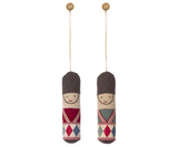 Maileg Fabric Soldier Ornament Set of Two