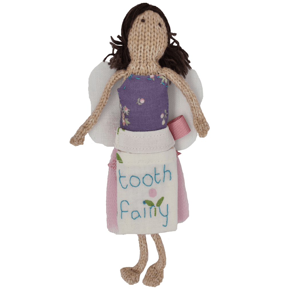 Laura Long Hand Knitted Tooth Fairy Doll - Bijou Lifestyle
