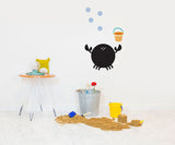Chispum Crab Blackboard Wall Sticker - Bijou Lifestyle