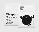 Chispum Crab Blackboard Wall Sticker - Bijou Lifestyle