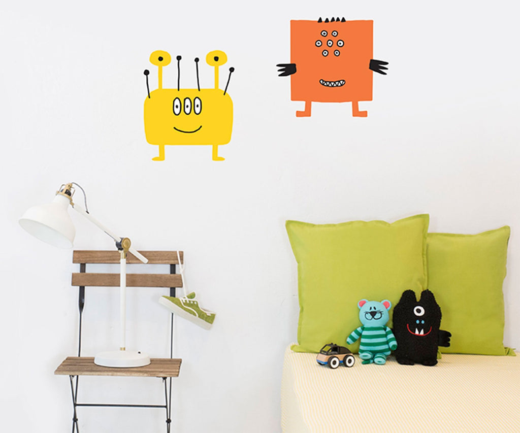 Chispum Mix and Match Monsters Wall Sticker - Bijou Lifestyle